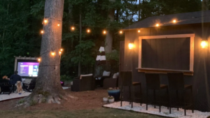 How to Make A Backyard Theater
