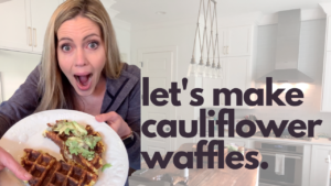 Cauliflower Waffles | Quarantine Kitchen