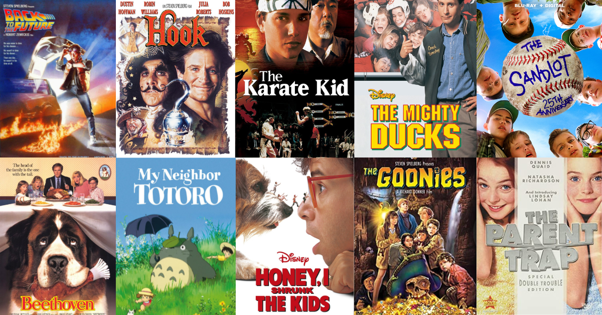 80s and 90s Movies to Watch With Your Kids - The Holderness Family